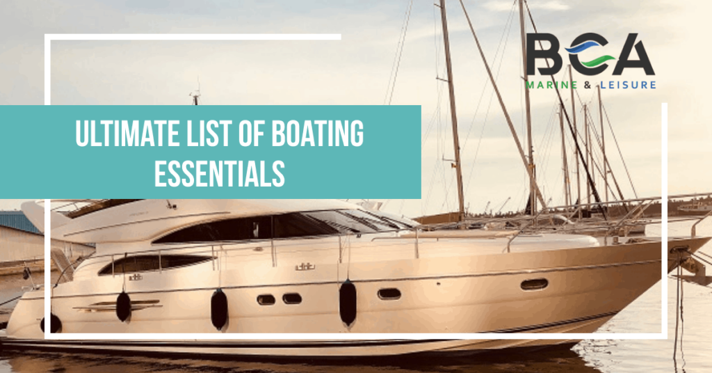 Ultimate List Of Boating Essentials